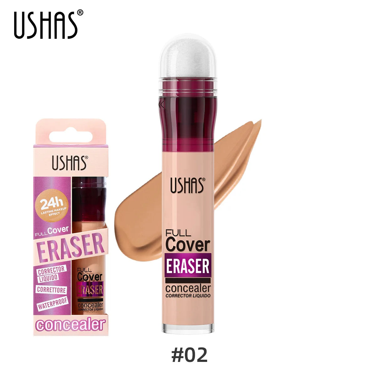 Full Coverage Sponge-Tip Liquid Concealer for Flawless Skin - 11