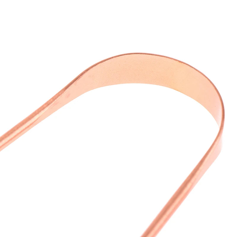 Pure Copper Tongue Scraper for Fresh Breath - 16