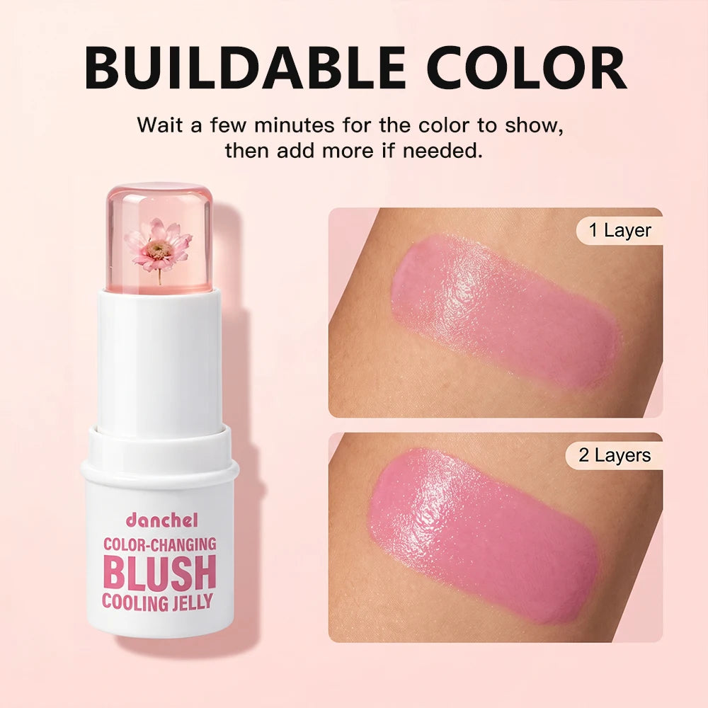 pH-Adaptive Color Changing Jelly Blush Stick - 6