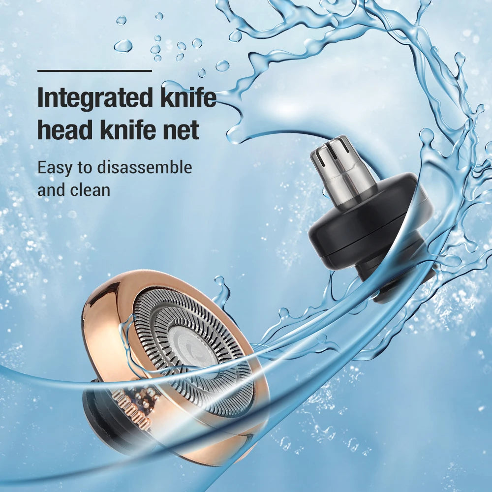 Portable Mini Electric Shaver and Nose Hair Trimmer - 4