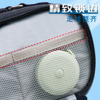 Large Capacity Triple-Layer Stationery and Organizer Pouch