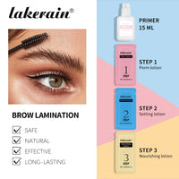 Professional Eyebrow Lamination and Perming Kit