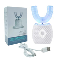 360-Degree Hands-Free U-Shaped Electric Toothbrush