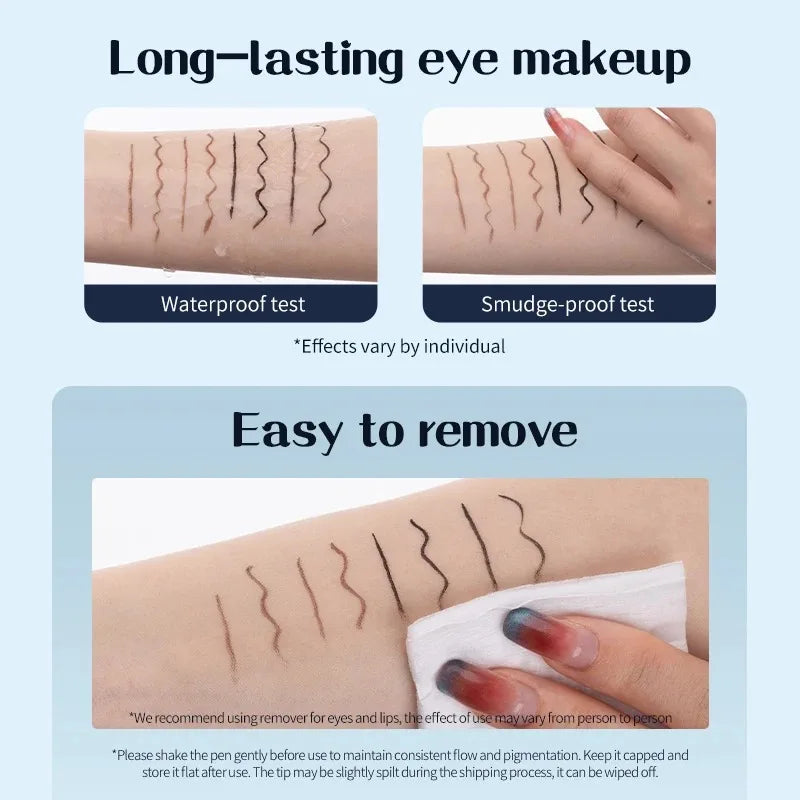 Waterproof Smudge-Proof Liquid Eyeliner Pen - 13