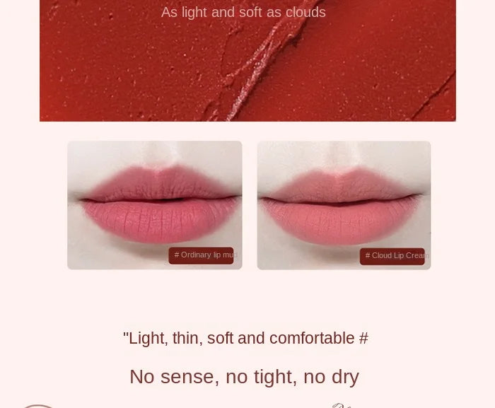 Long-Lasting Matte Cloud Liquid Lipstick - 10