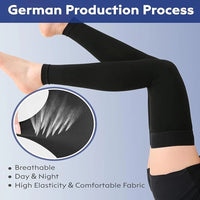 Thigh-High 20-30mmHg Compression Stockings for Leg Support