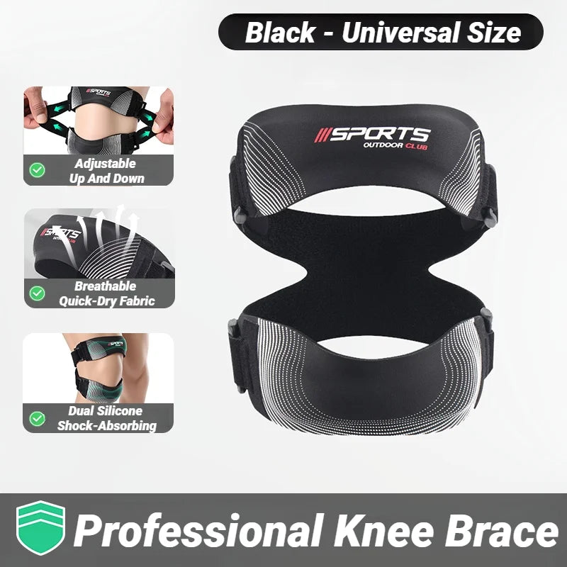 Adjustable Patella Knee Support Strap for Joint Pain Relief - 17