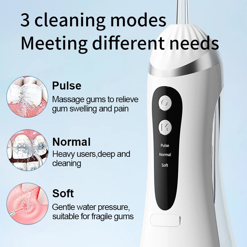 Portable Electric Water Flosser for Deep Teeth Cleaning - 4