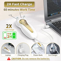 Electric Threading Epilator for Painless Facial Hair Removal