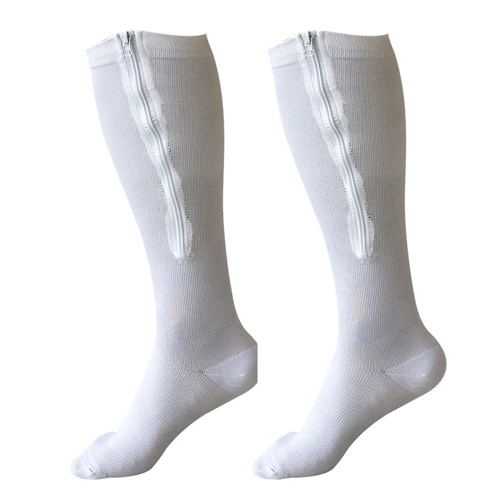 Zipper Compression Socks for Easy Wear & Relief - 9