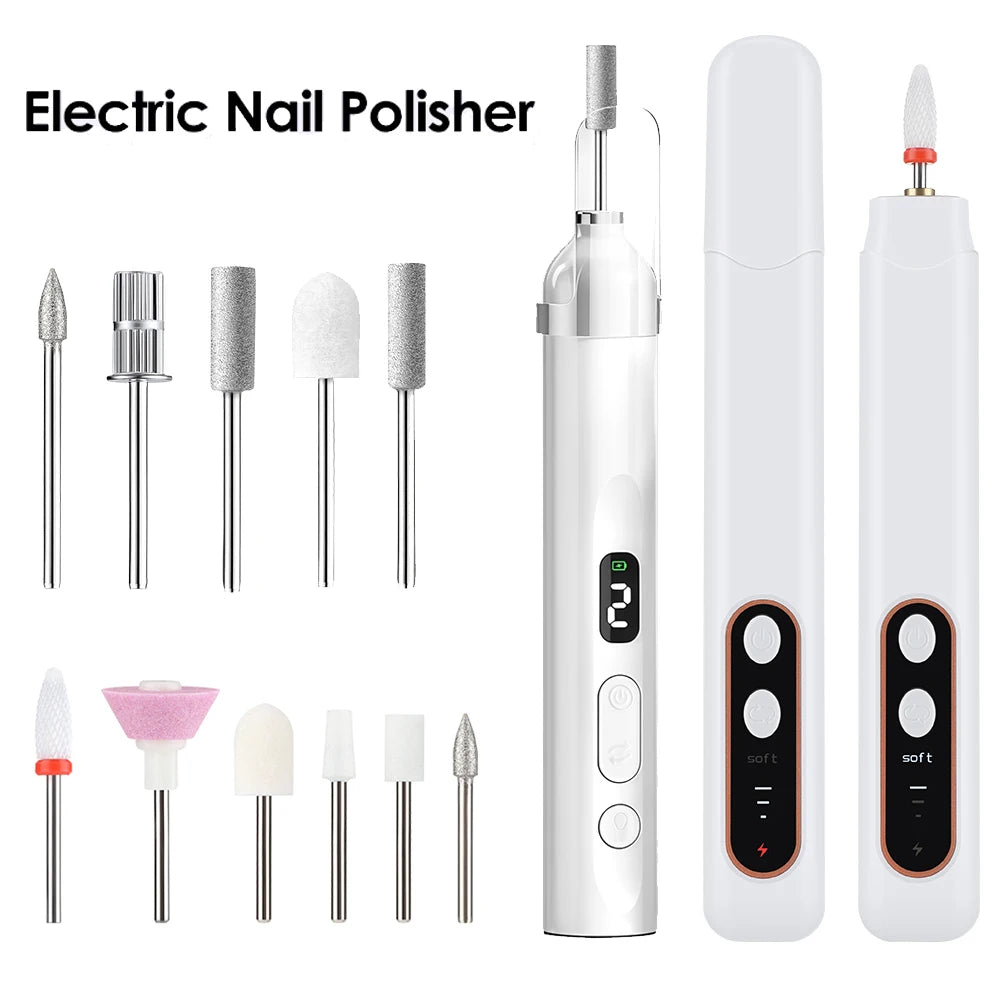 Portable Electric Manicure Drill for Salon-Quality Nails at Home