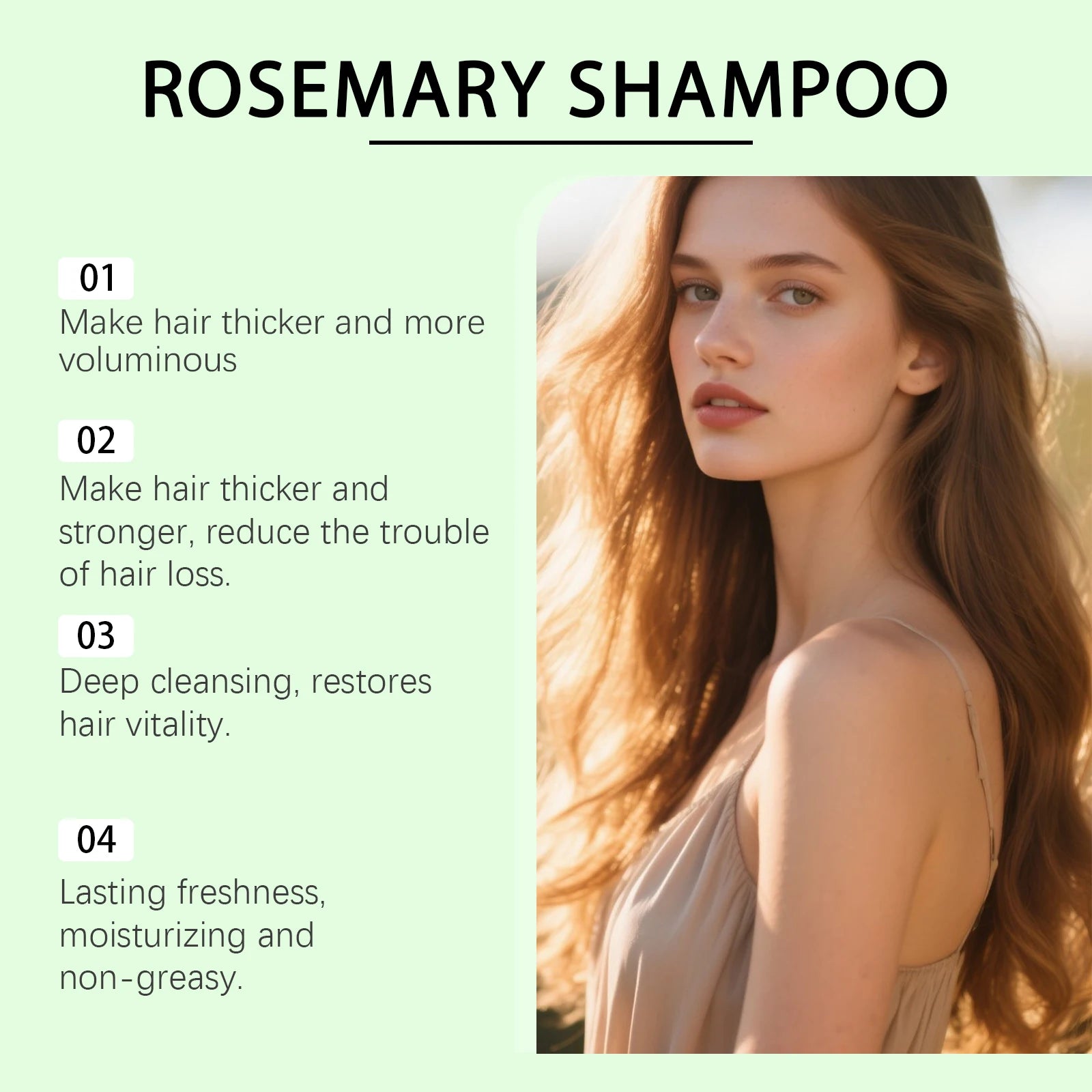 Rosemary Strengthening Shampoo for Hair Growth and Scalp Health - 3
