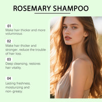 Rosemary Strengthening Shampoo for Hair Growth and Scalp Health