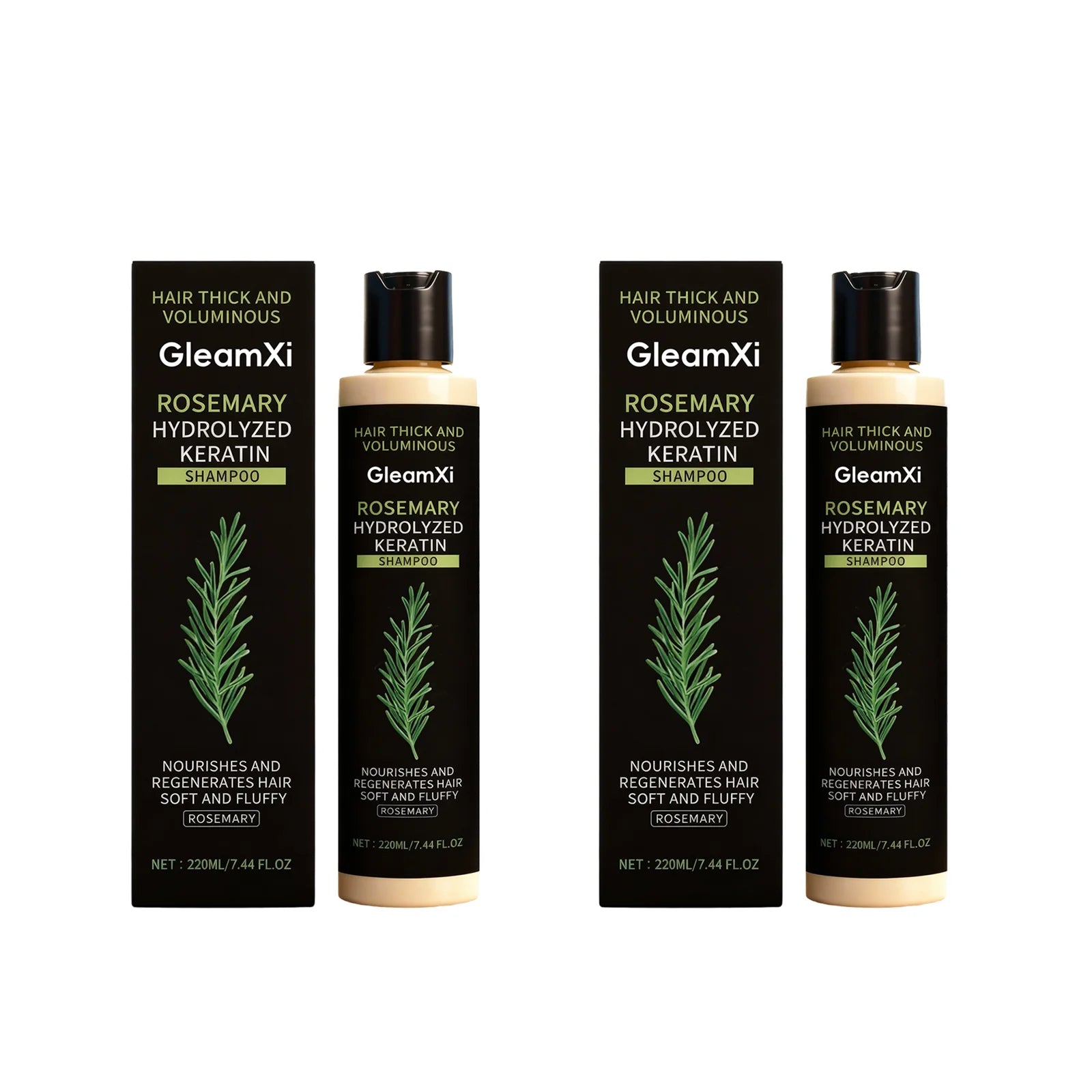Rosemary Keratin Volumizing Hair Shampoo - 12