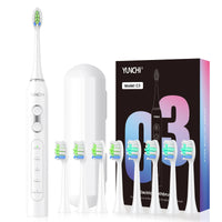 Ultrasonic Electric Toothbrush with 8 Brush Heads
