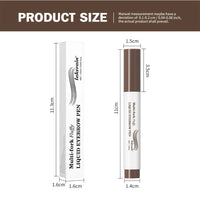 4-Fork Waterproof Microblading Eyebrow Pen