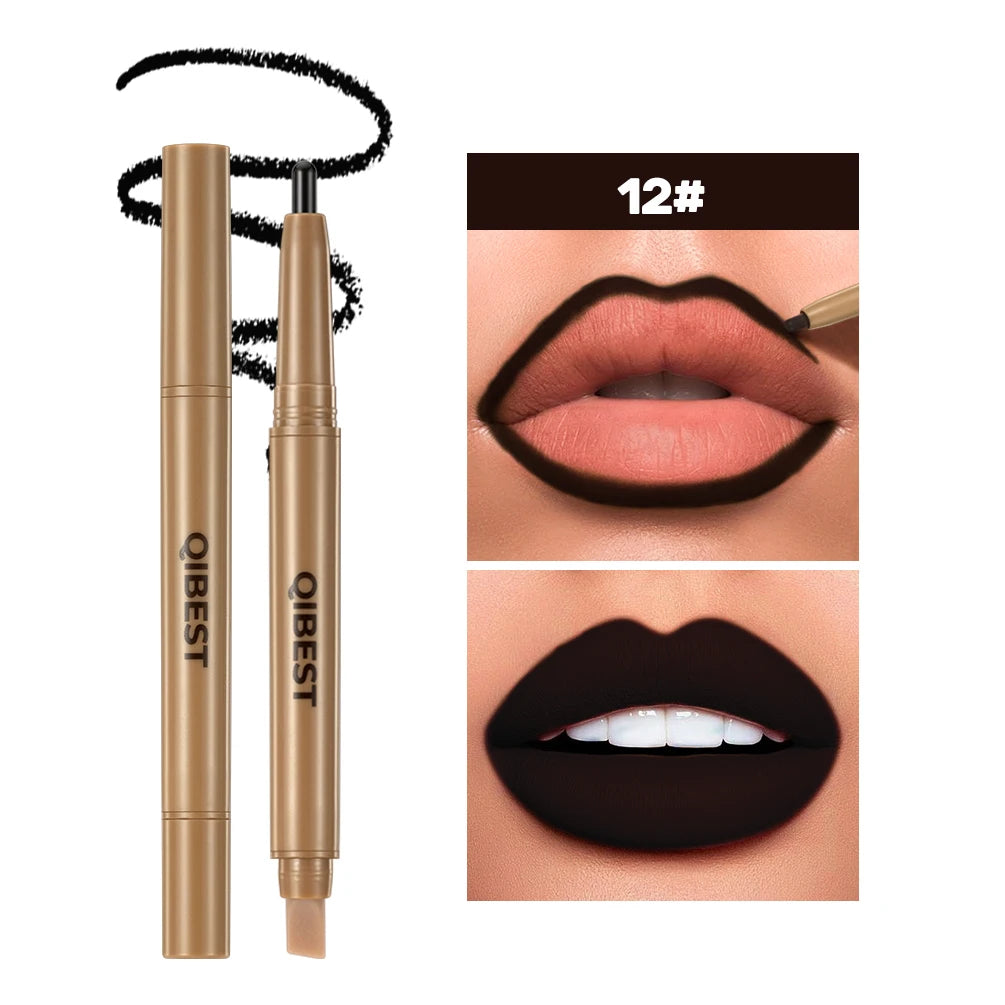 2-in-1 Matte Lip Liner and Precision Blending Brush - 35