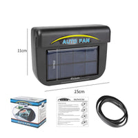 Solar Powered Car Window Ventilation Fan