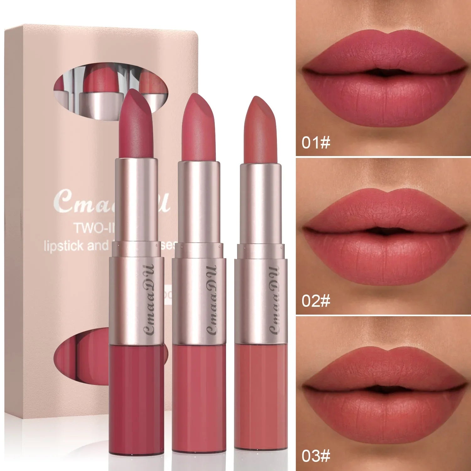 Matte Liquid Lipstick and Lip Gloss Collection Set - 18