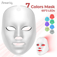 7-Color LED Photon Therapy Facial Mask for Skin Rejuvenation