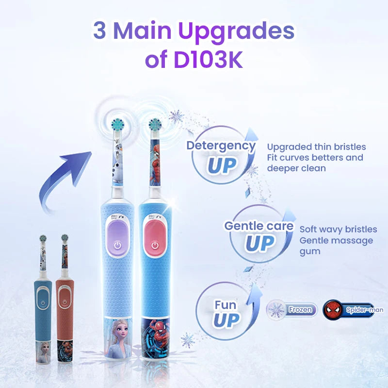 Rechargeable Electric Toothbrush for Kids - 6