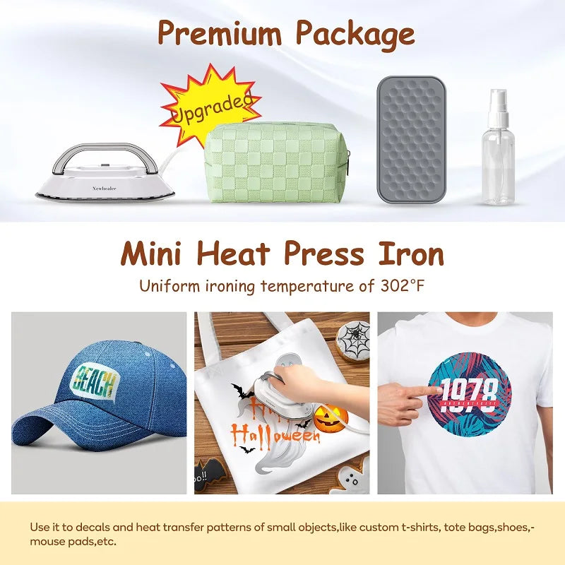 Portable Mini Electric Travel Iron - 14