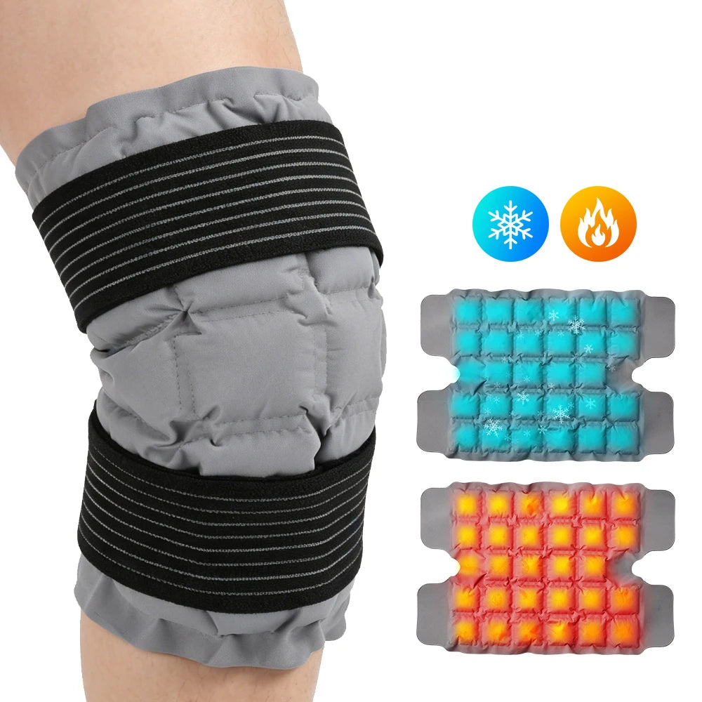 Reusable Hot & Cold Knee Therapy Wrap for Joint Pain Relief - 1