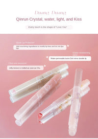 Mirror Shine Heart Shape Moisturizing Lipstick Pencil