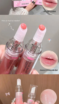Hydrating Crystal Lip Gloss for Glassy Shine