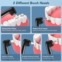 Electric Tooth Polisher for Home Teeth Whitening and Stain Removal