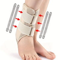 Adjustable Compression Ankle Support Brace for Sprains
