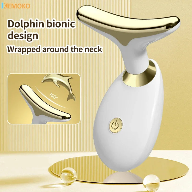 Electric LED Neck and Face Lifting Massager - 6