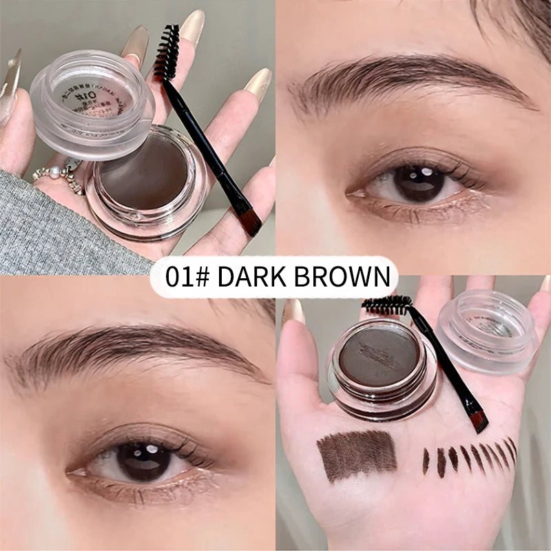 2-in-1 Eyebrow Cream and Gel Set for Defined Brows - 20