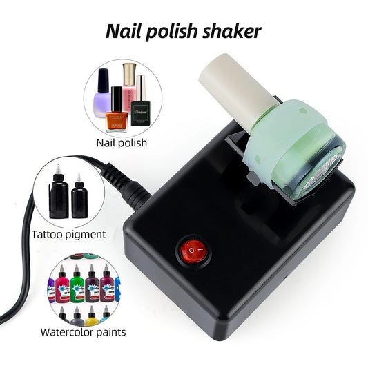 Electric Nail Polish and Tattoo Ink Shaker Mixer