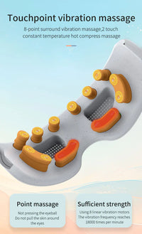 Electric Acupoint Eye Massager for Fatigue and Sleep Relief