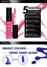 Long-Lasting Waterproof Velvet Matte Liquid Lipstick