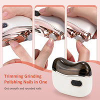 Automatic Electric Nail Clipper and Trimmer for All Ages