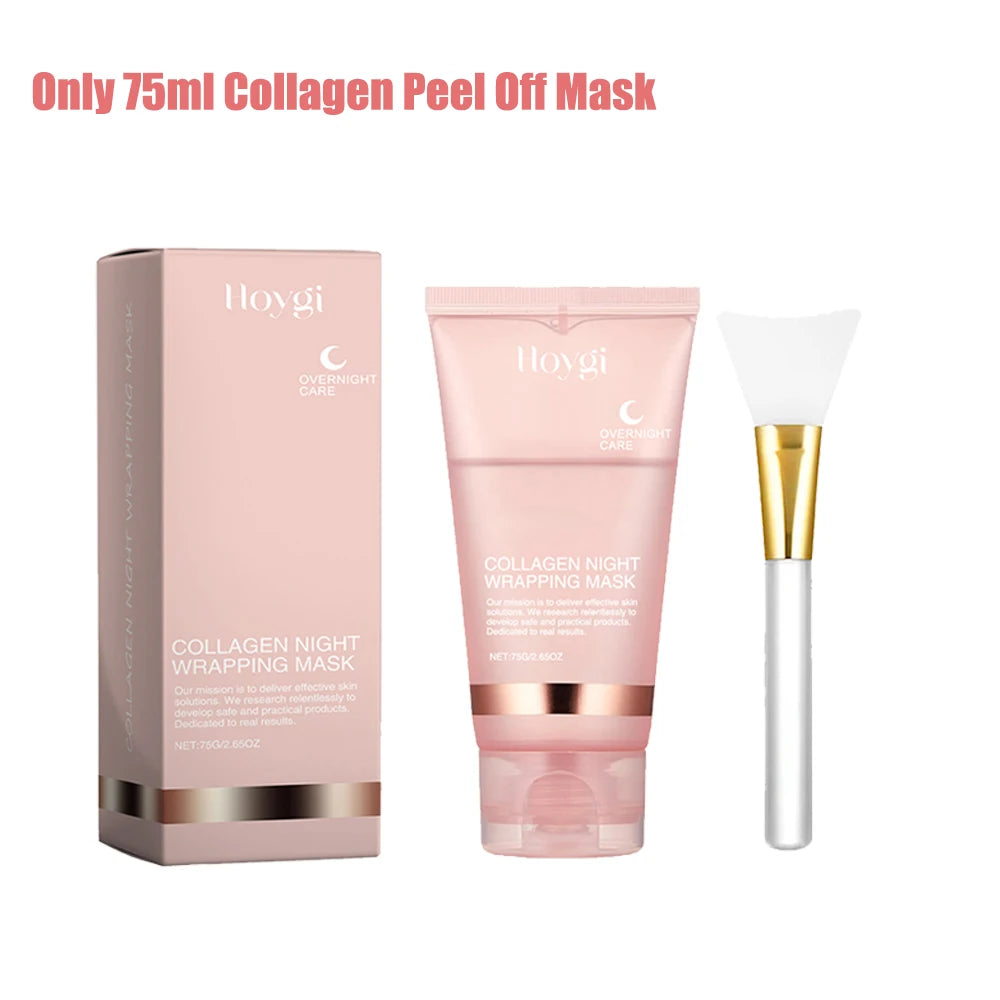 Firming Collagen Peel-Off Mask and Jelly Cream Set - 16