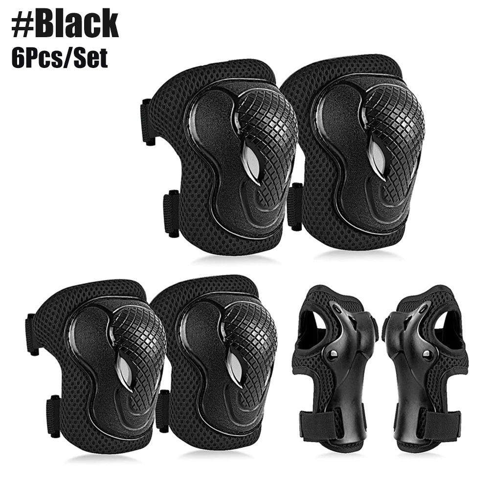 6-Piece Kids Protective Gear Set for Skating and Cycling - 15