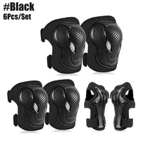 6-Piece Kids Protective Gear Set for Skating and Cycling