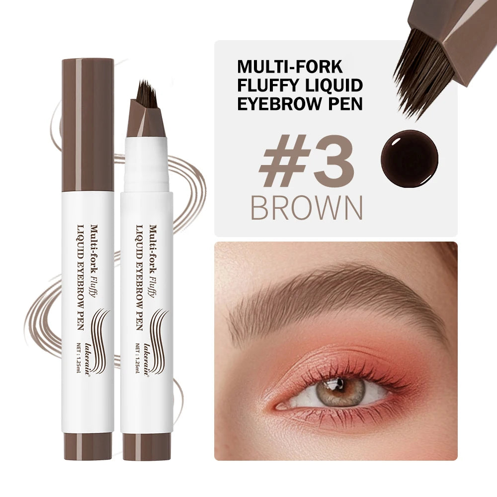 4-Fork Waterproof Microblading Eyebrow Pen - 23