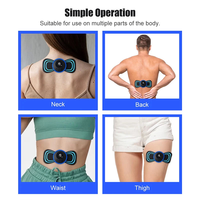 Portable EMS Electric Muscle Stimulator for Pain Relief - 4