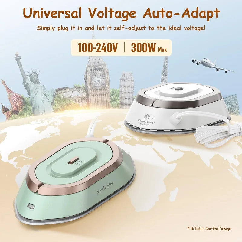 Portable Mini Electric Travel Iron - 8