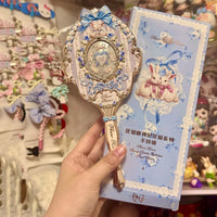 Vintage Aesthetic Handheld Makeup Mirror