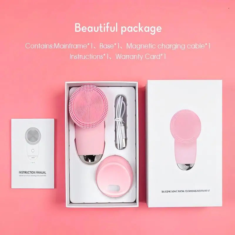 Electric Silicone Facial Cleansing Brush for Pore Cleaning - 6