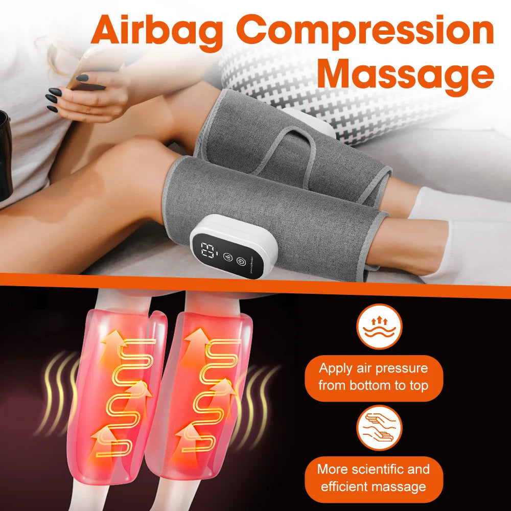 Wireless Air Compression Leg Massager for Calf Relief - 3