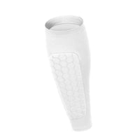 Protective Soccer Shin Guard Sleeves with Honeycomb Padding
