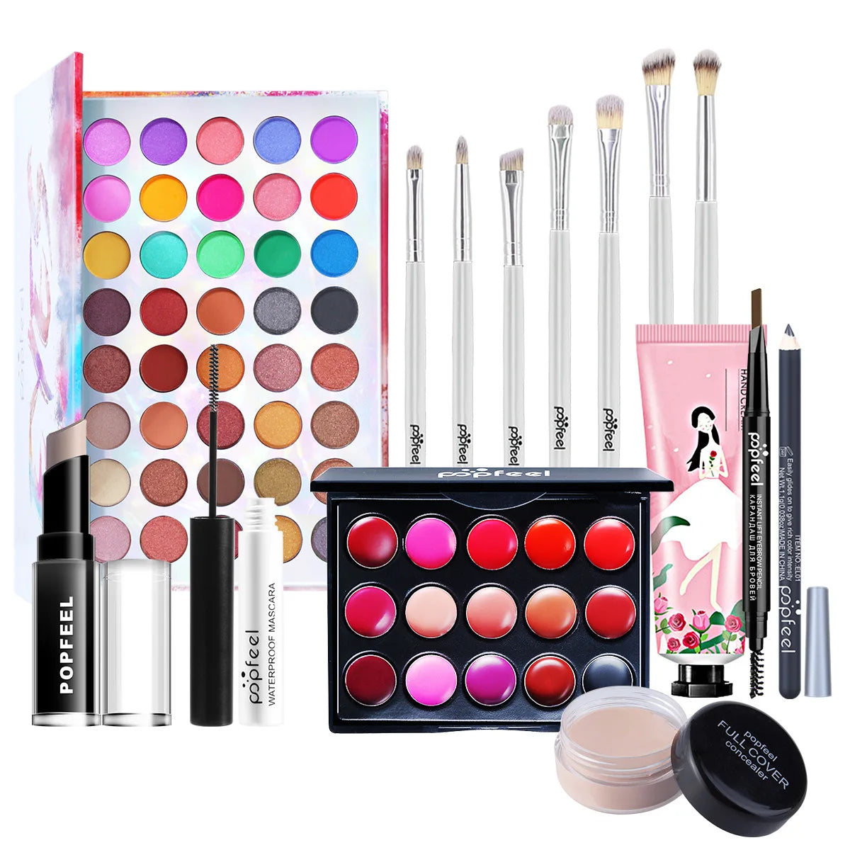 All-in-One Professional Makeup Kit Gift Set - 34