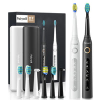 Sonic Electric Toothbrush Set with Travel Case for Adults