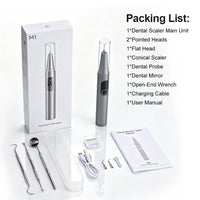 Visual Ultrasonic Tooth Scaler for At-Home Plaque Removal